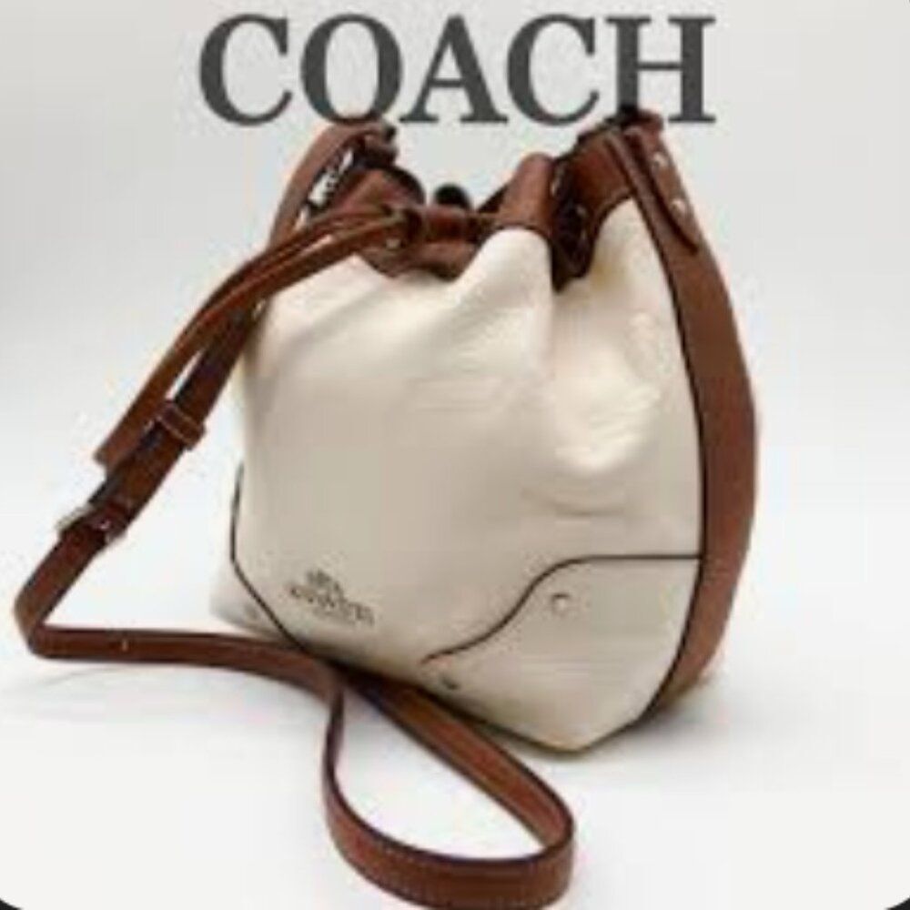 Coach Original Bucket Bag in Bicolor Leather
